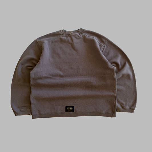 90s Nike Varsity Spell Out Sweatshirt - M