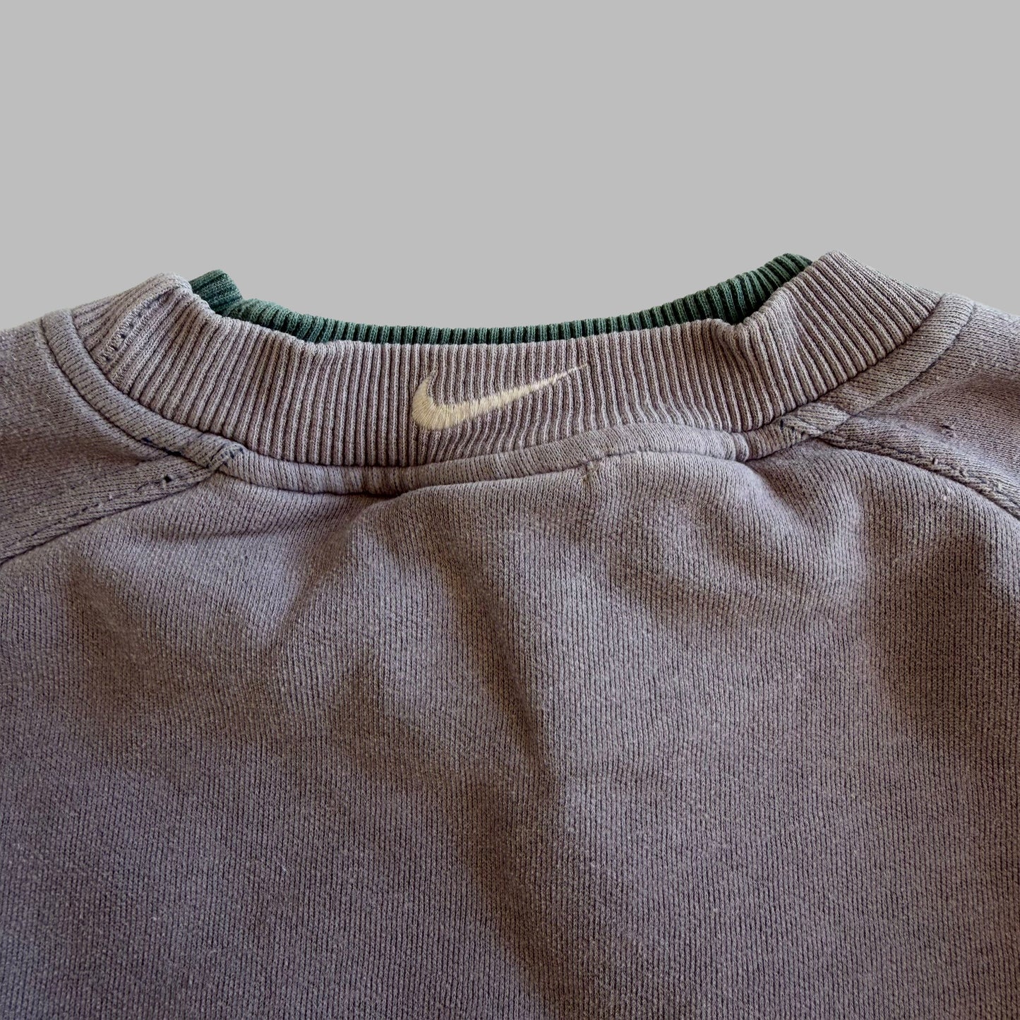 90s Nike Varsity Spell Out Sweatshirt - M