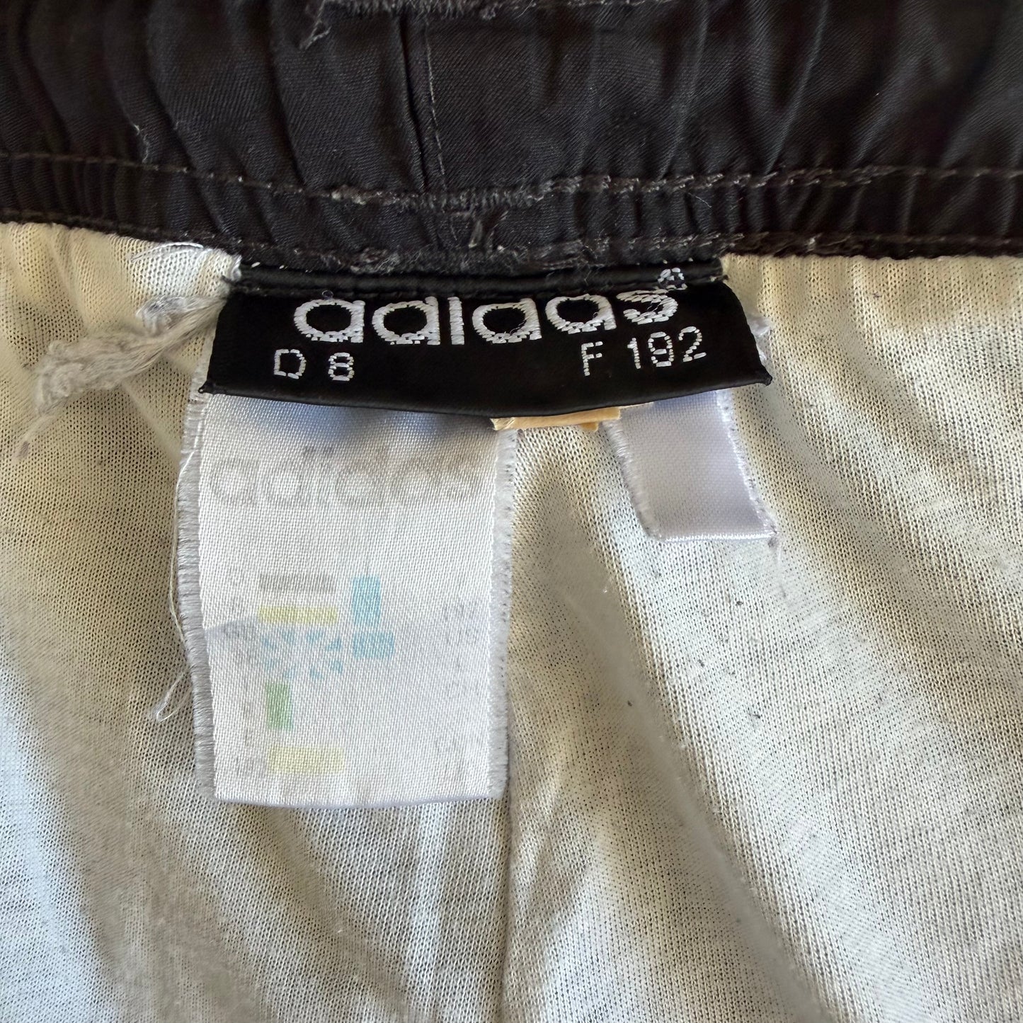 90s Adidas Three Stripe Baggy Track Pants - L