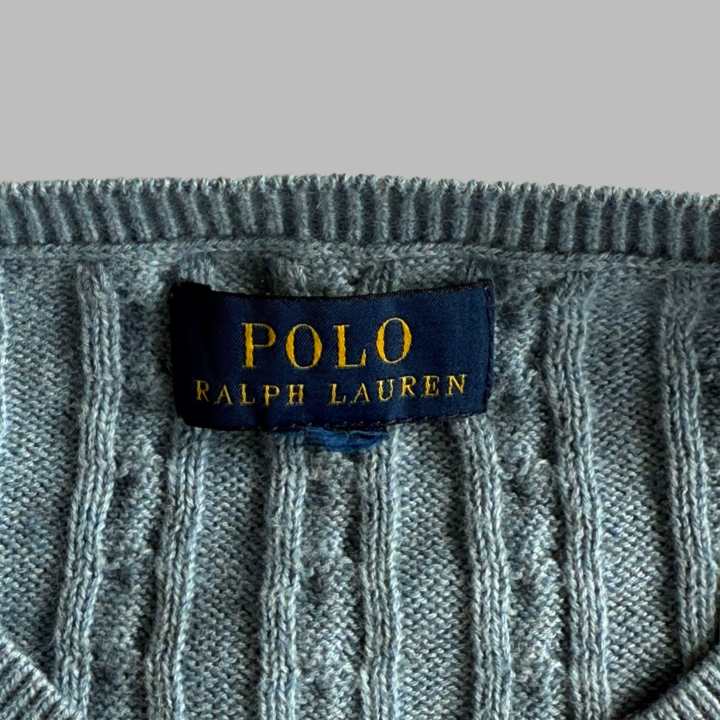 Ralph Lauren Cable Knit Cardigan - Small
