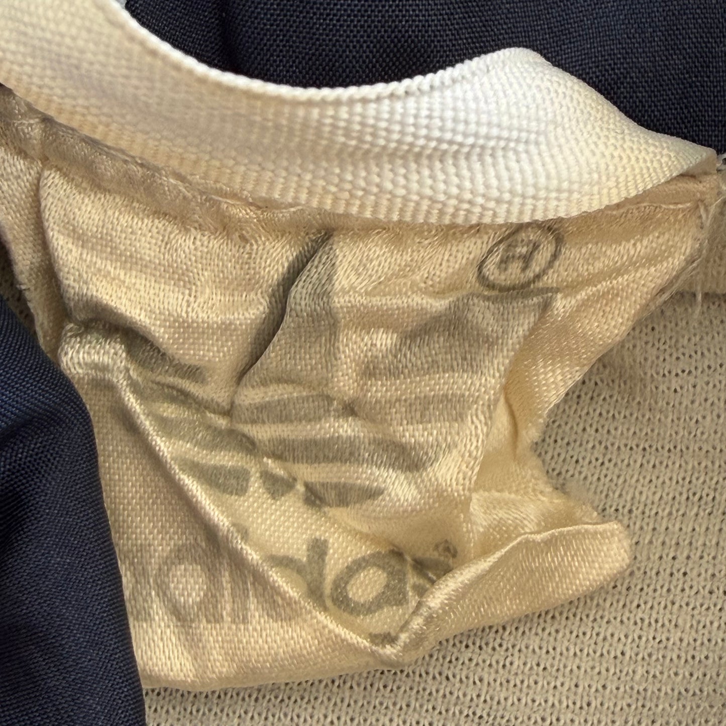 Y2K Adidas Three Stripe Track Jacket - L