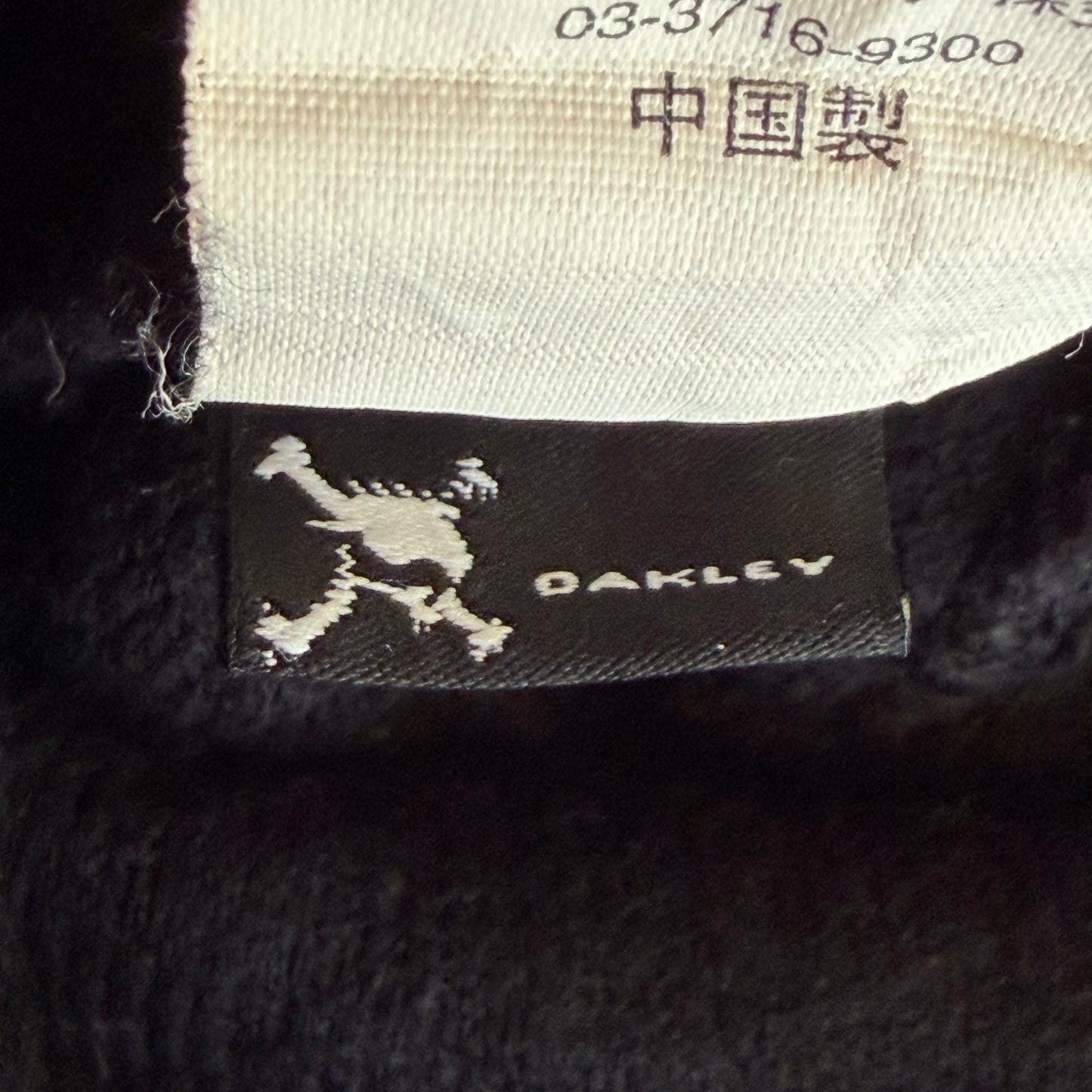 Y2K Oakley Spell Out Beanie
