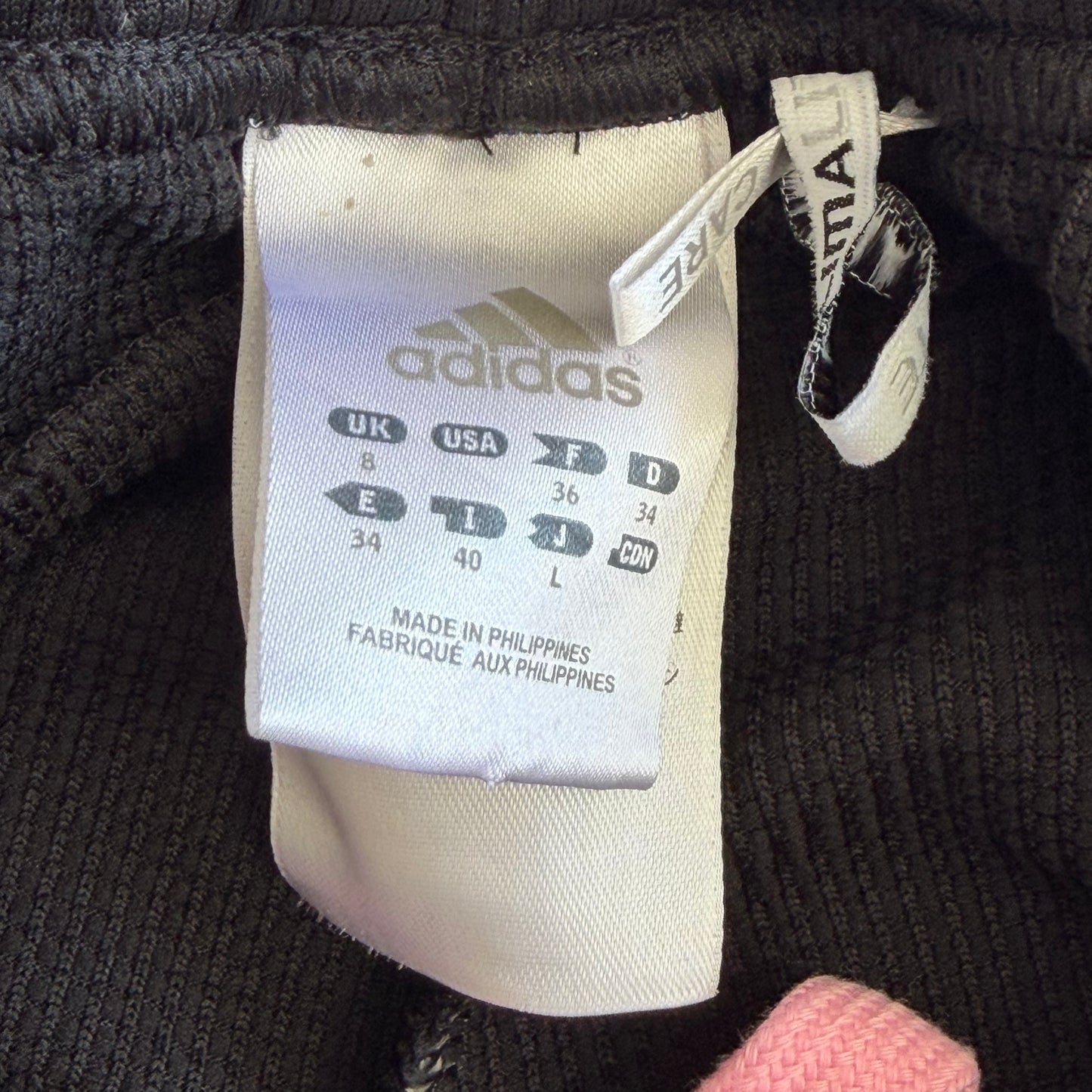 Y2K Adidas Tie Side Activewear Capris - S