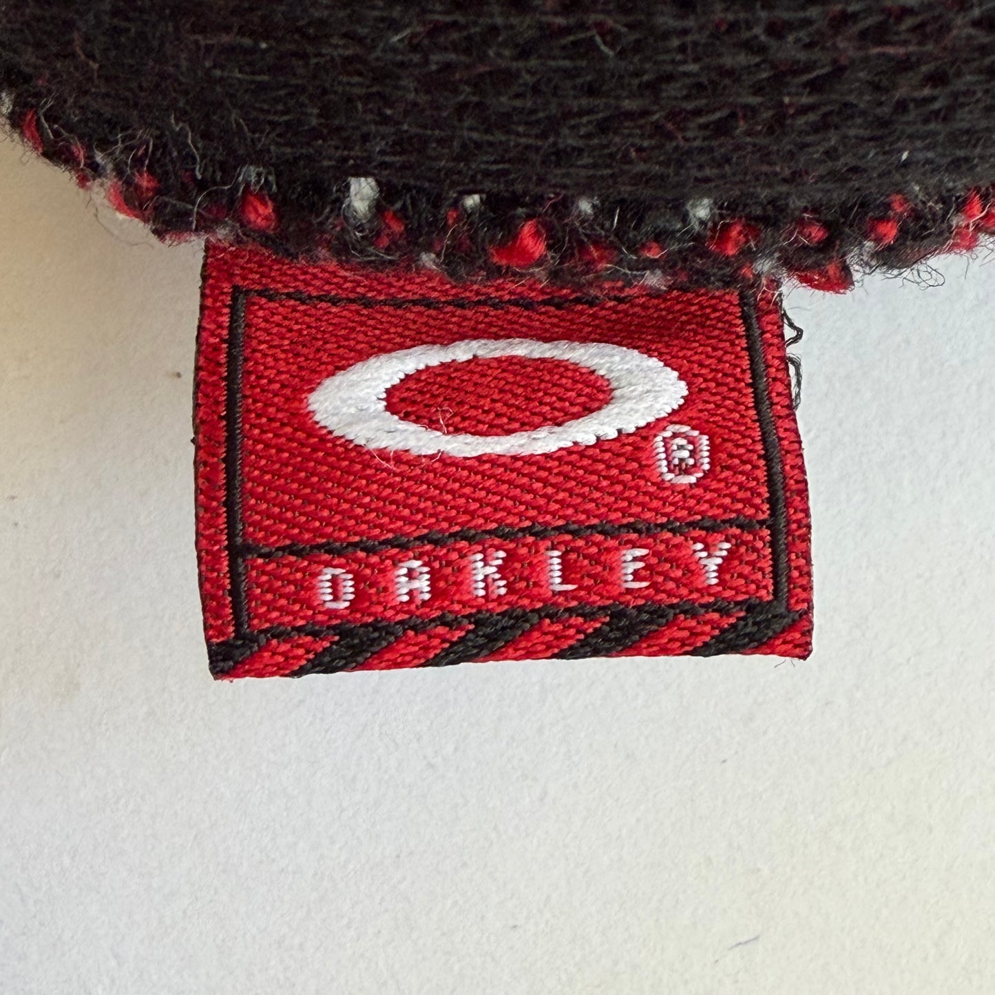 Y2K Oakley Heavyweight Spell Out Beanie