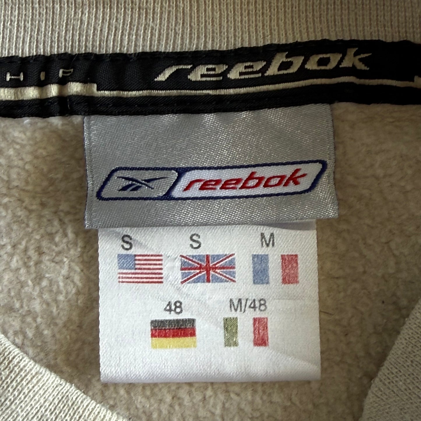 90s Reebok Embroidered Sweatshirt - Medium