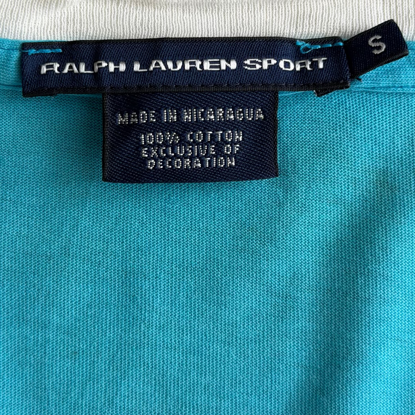 Y2K Ralph Lauren Low Cut T-Shirt - S/M
