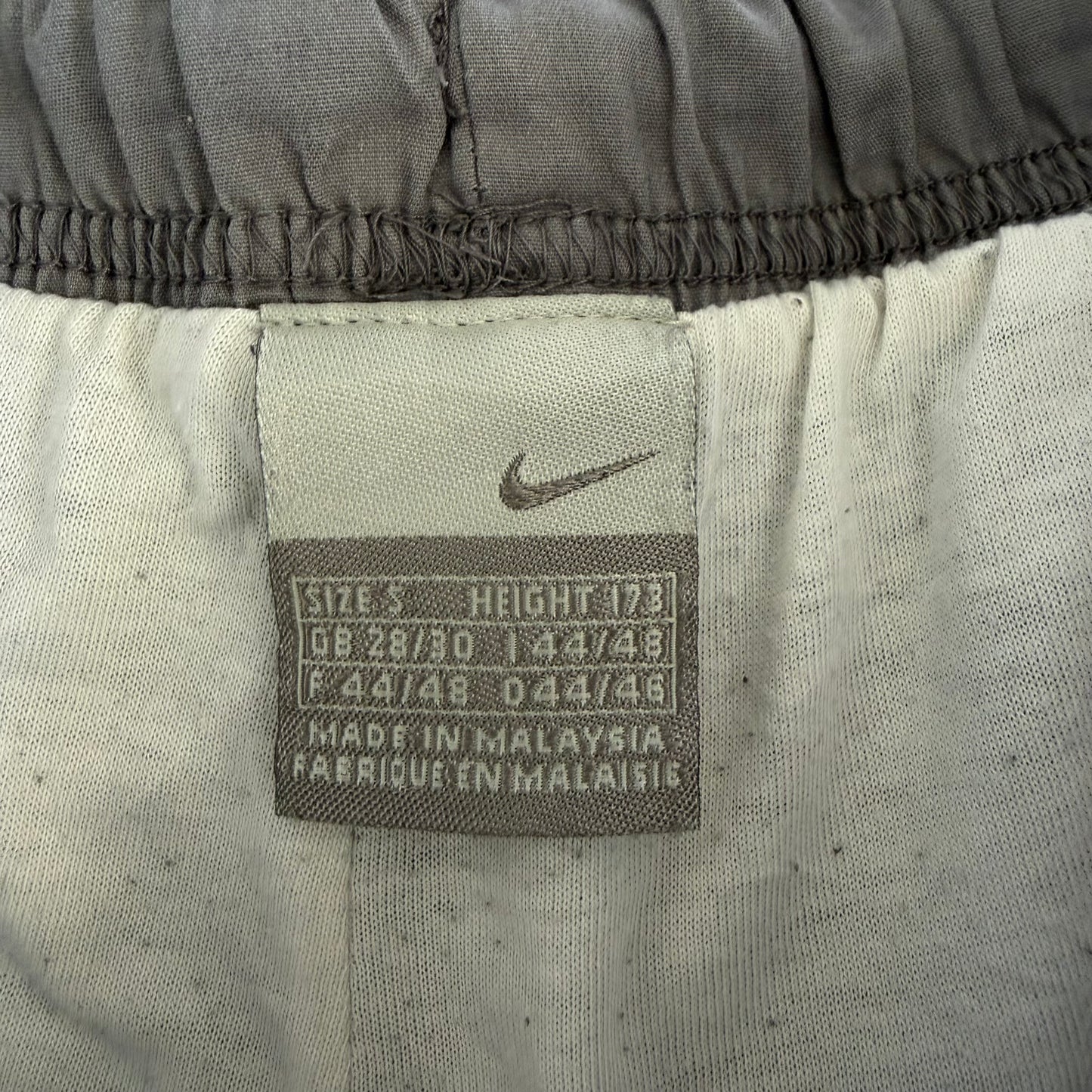 Y2K Nike Baggy Straight Leg Track Pants - S