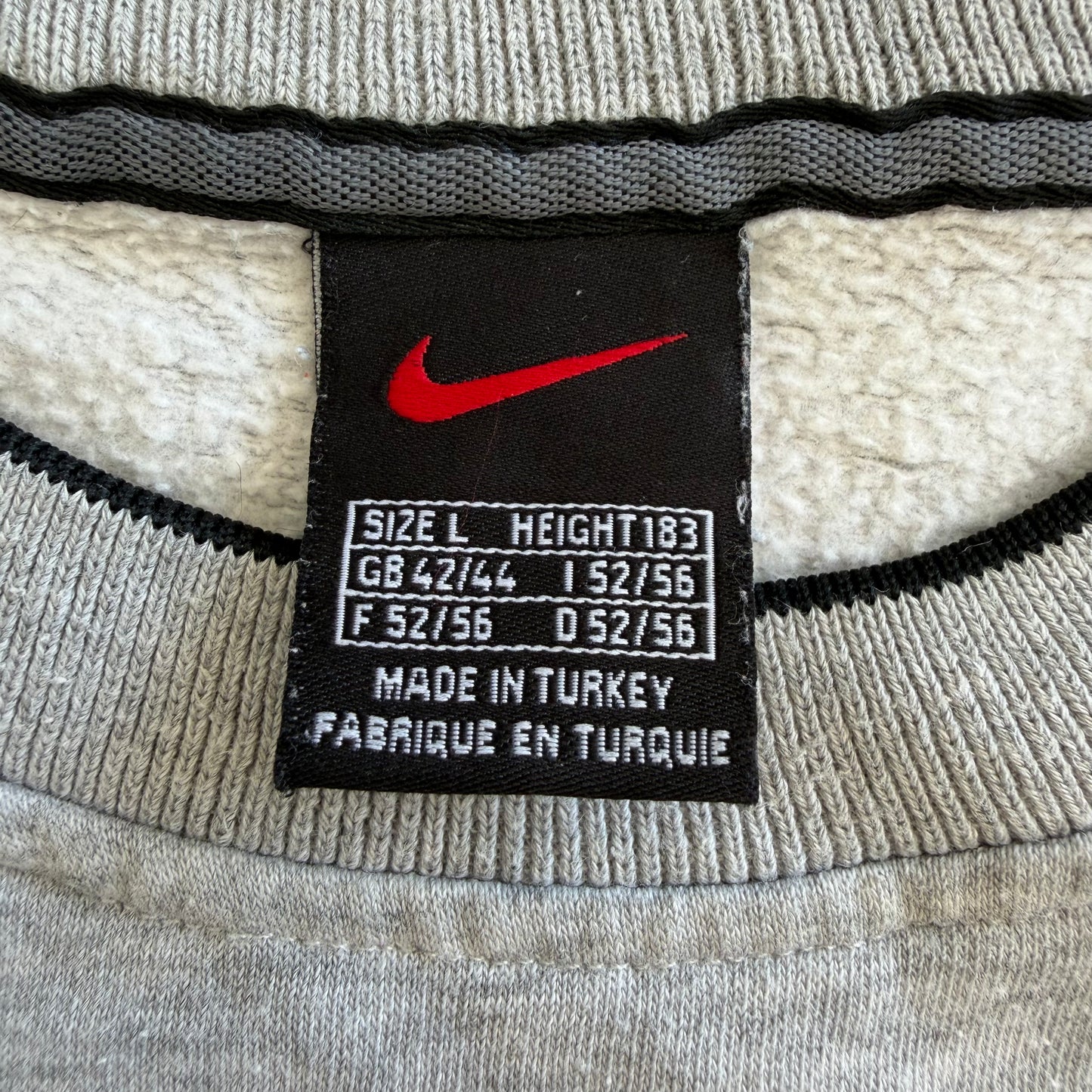 Y2K Nike Athletics Spell Out Sweatshirt - L