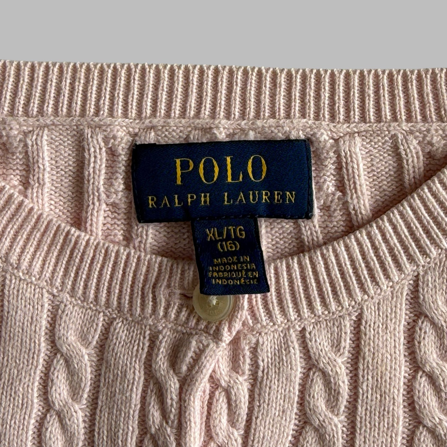 Polo Ralph Lauren Cable Knit Cardigan - M