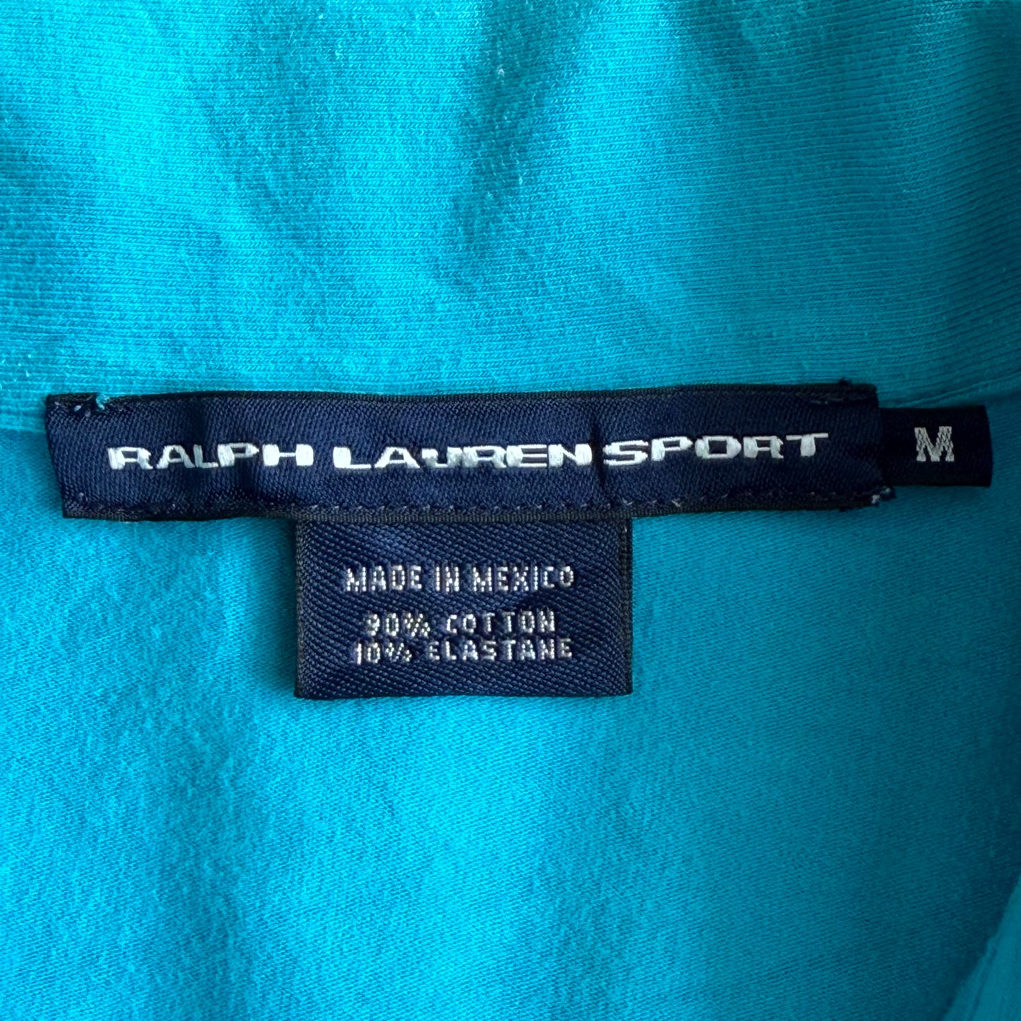 Y2K Ralph Lauren Low Cut Synched Polo Top - M