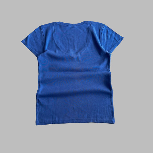 Y2K Ralph Lauren Low Cut T-Shirt - M