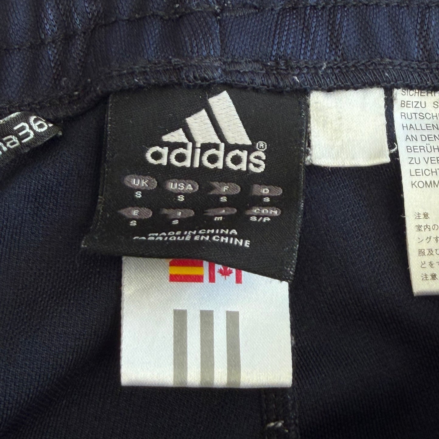 Y2K Adidas Three Stripe Active Track Pants - M