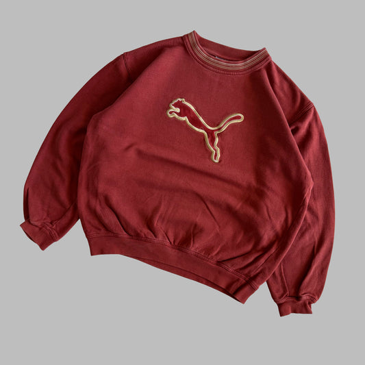 00s Puma Embroidered Sweatshirt - Medium