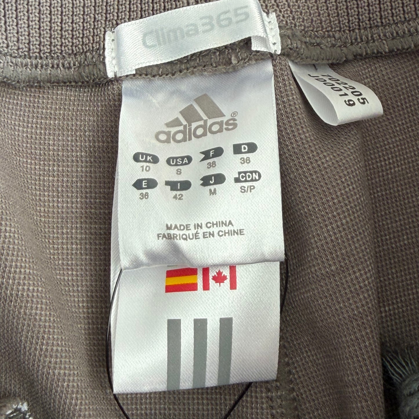 Y2K Dead Stock Adidas Striped Active Capris - S
