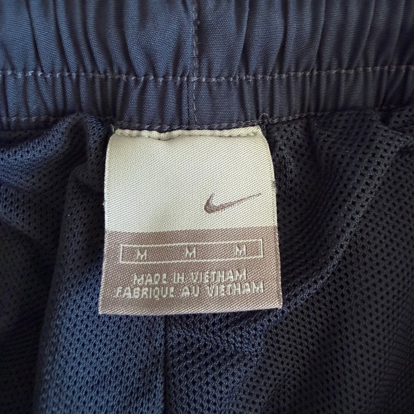 Y2K Nike Minimal Wide Leg Track Pants - S