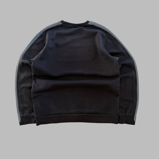 Y2K Adidas Spell Out Sweatshirt - L