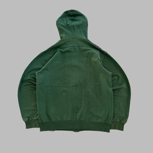 Y2K Adidas Three Stripe Hoodie - L