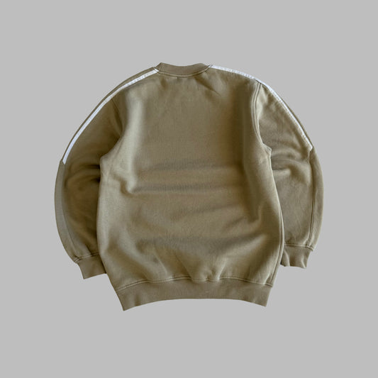 Y2K Adidas Three Striped Sweatshirt - S