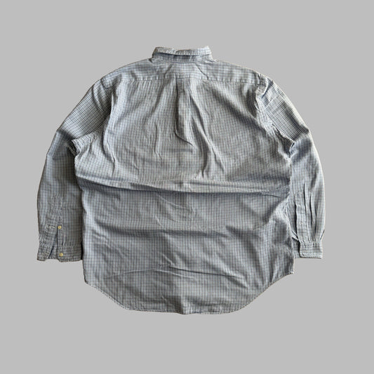 90s Polo Ralph Lauren Checkered Button Up Shirt - L