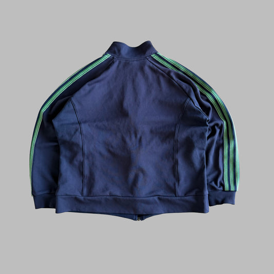 Y2K Adidas Three Stripe Track Jacket - S/M