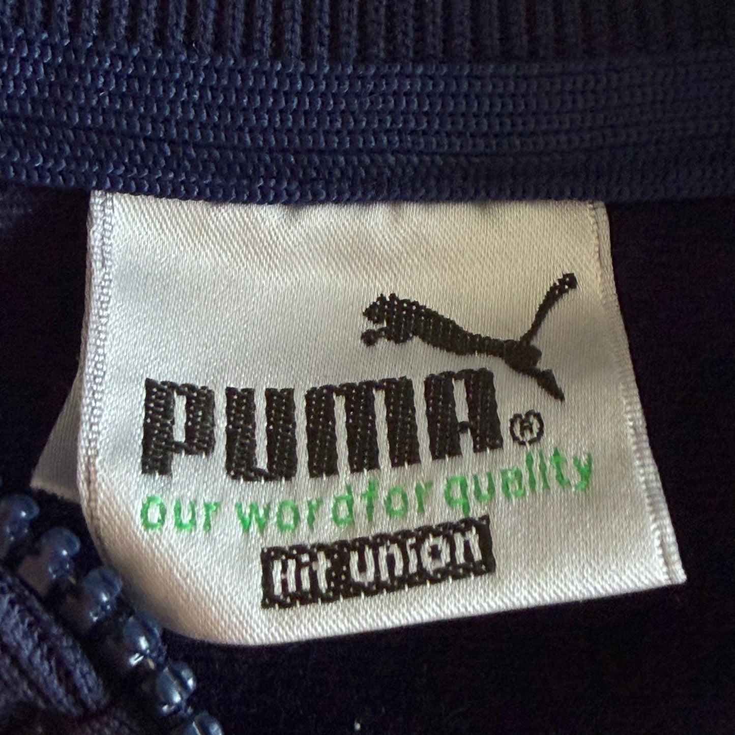 Y2K Puma Striped Track Jacket - S/M