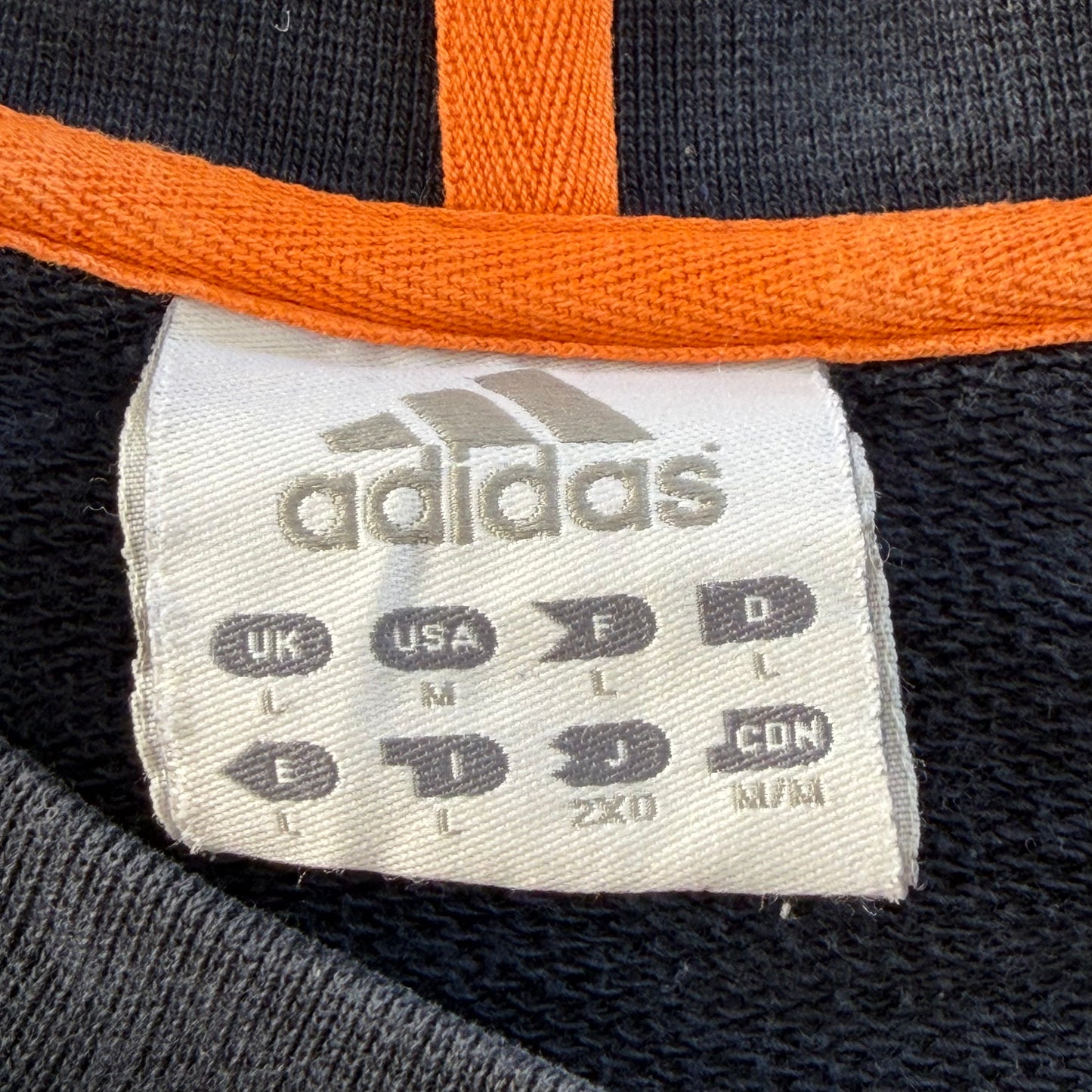 Y2K Adidas Embroidered Sweatshirt - L