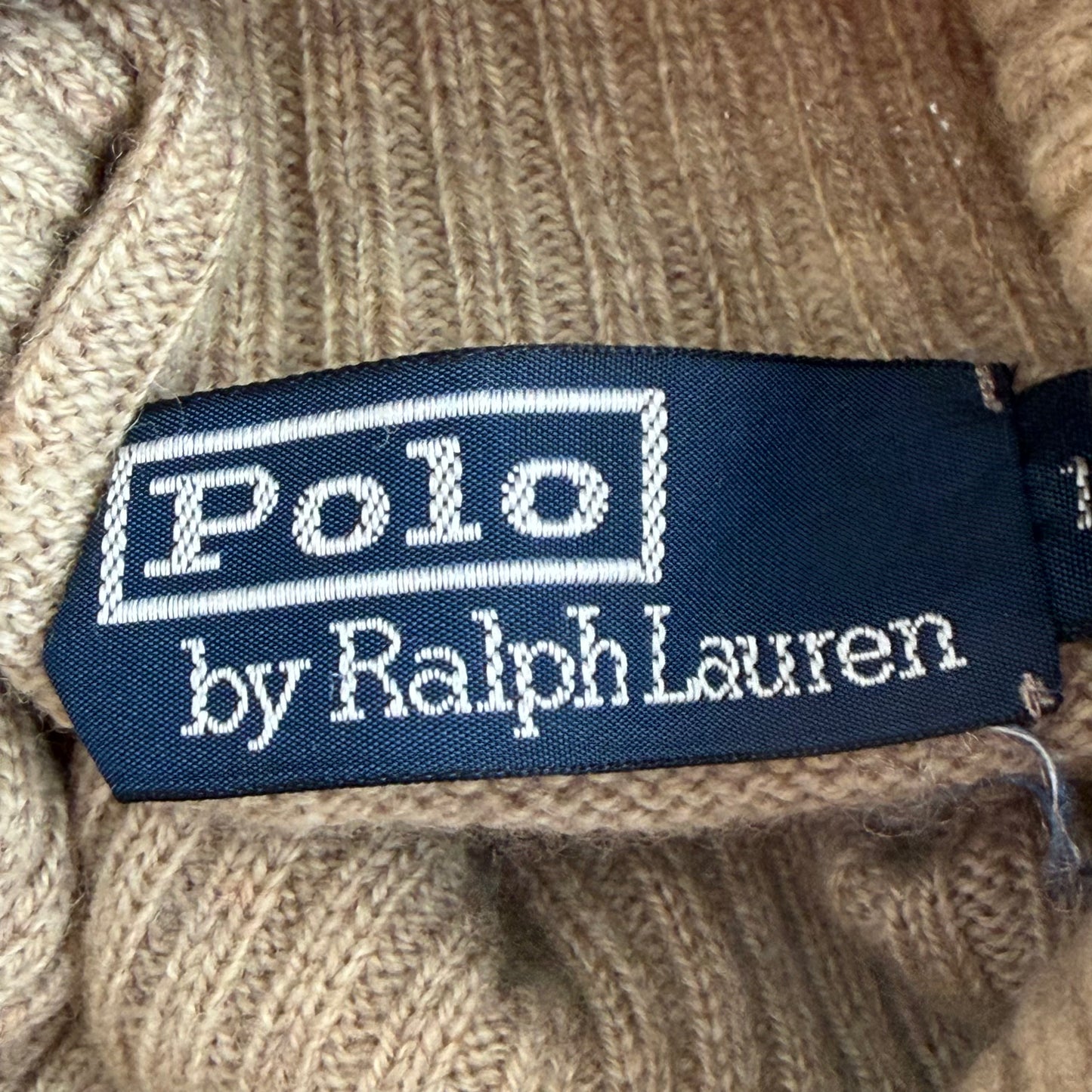 90s Polo Ralph Lauren Lambswool Turtle Neck Knit - XL