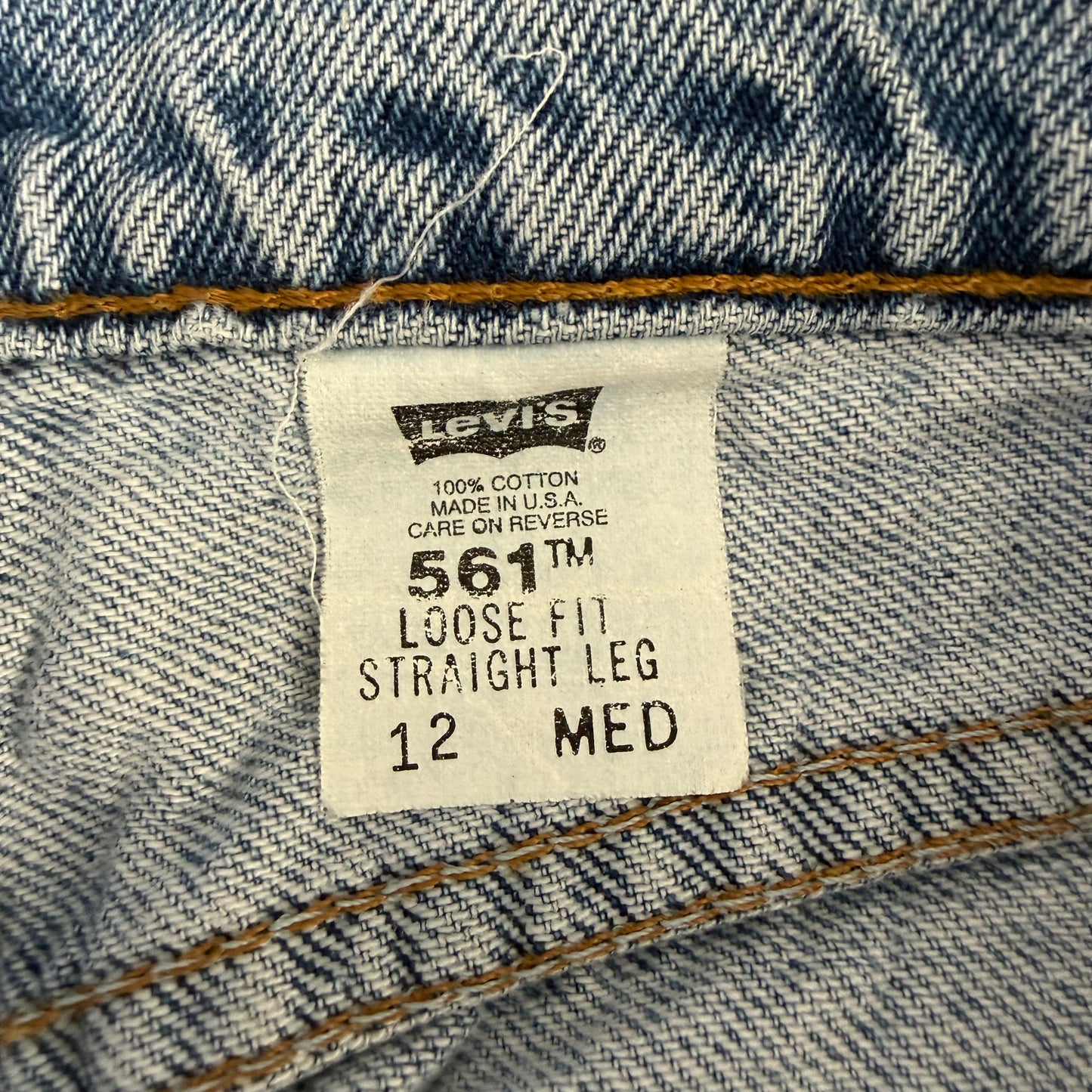 90s Levis 561 Paper Tag Straight-Leg Jeans - 30"