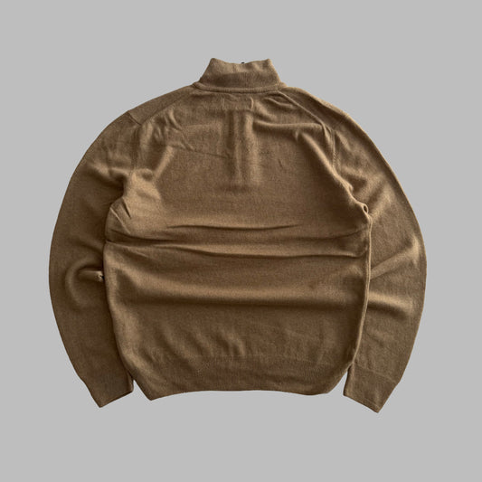 90s Polo Ralph Lauren Wool Quarter Zip - M