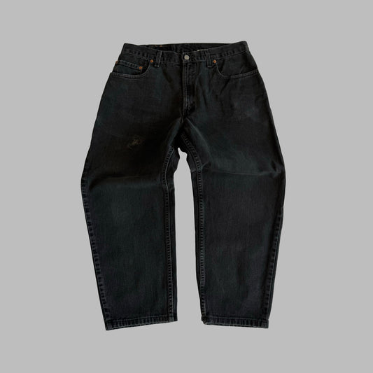90s Levis 560 Paper Tag Wide Leg Jeans - 34 x 30