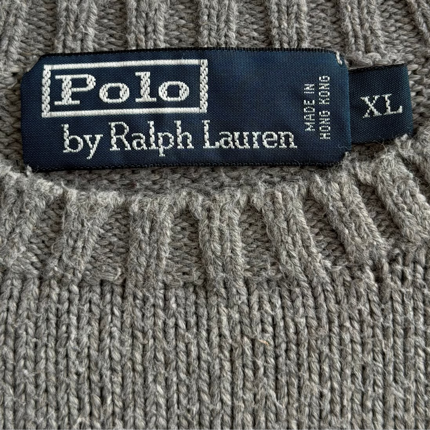 90s Polo Ralph Lauren Heavy Knit - XL