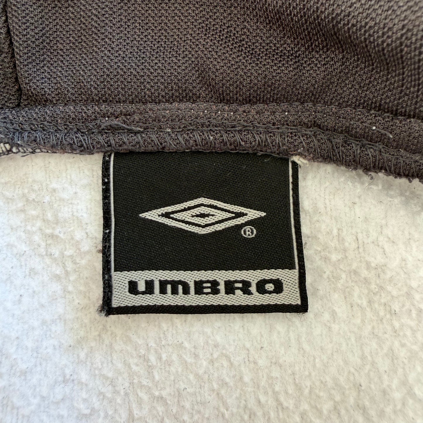 Y2K Umbro Panelled Hoodie - L
