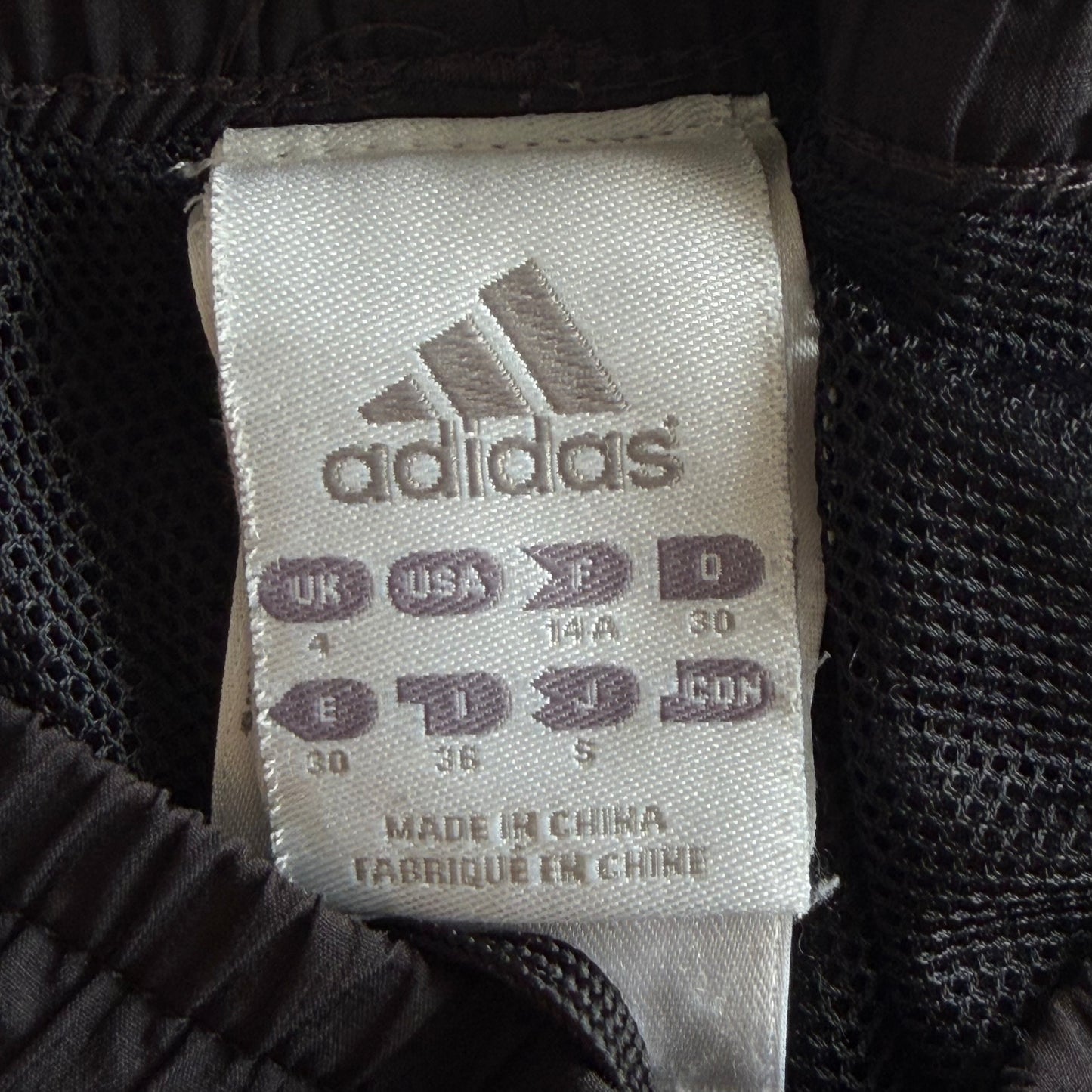 Y2K Adidas Three Stripe Baggy Capris - S