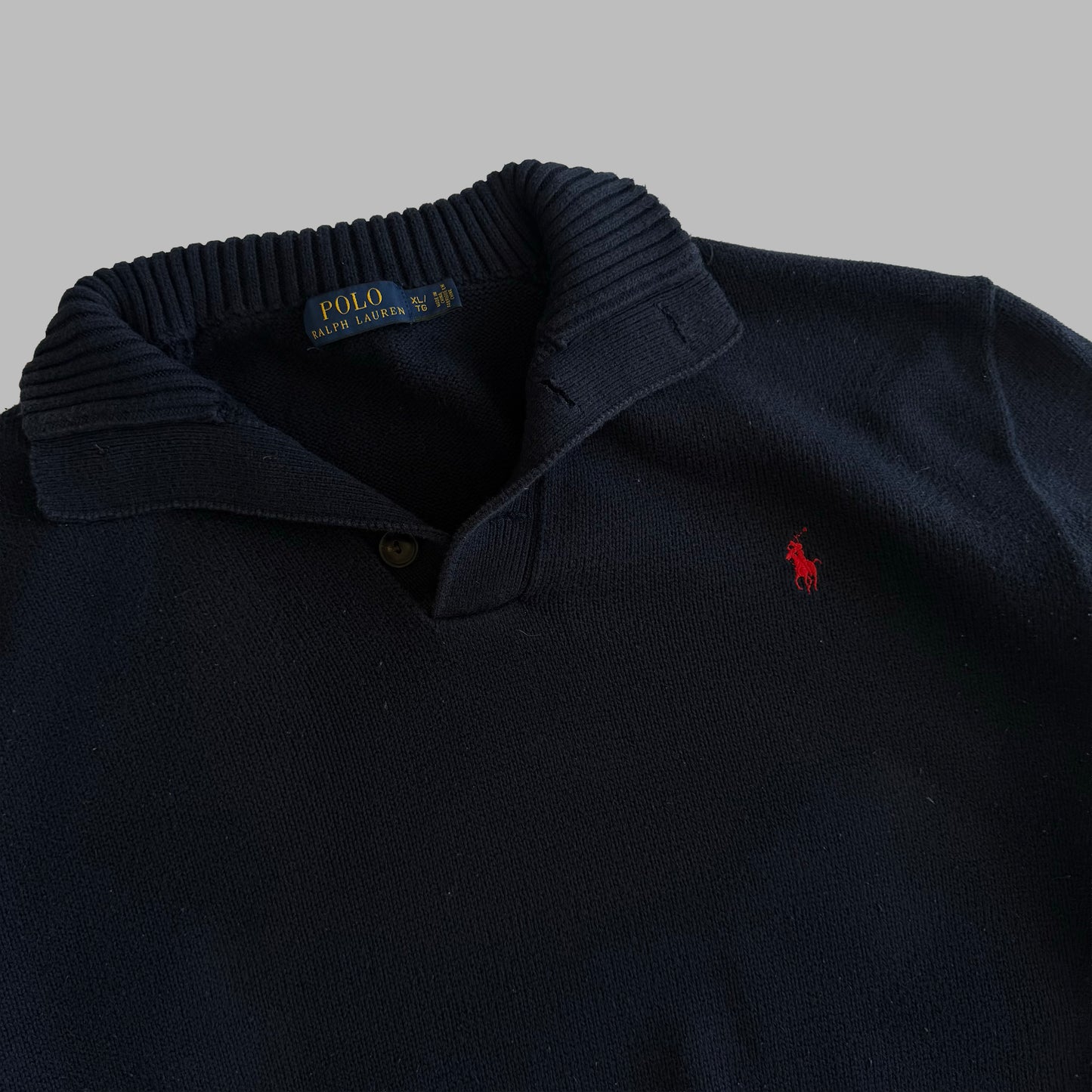 Polo Ralph Lauren Henley Heavyt Knit - M