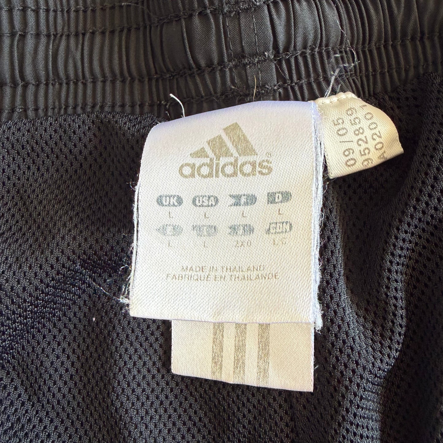 00s Adidas Wide Leg Track Pants - Medium