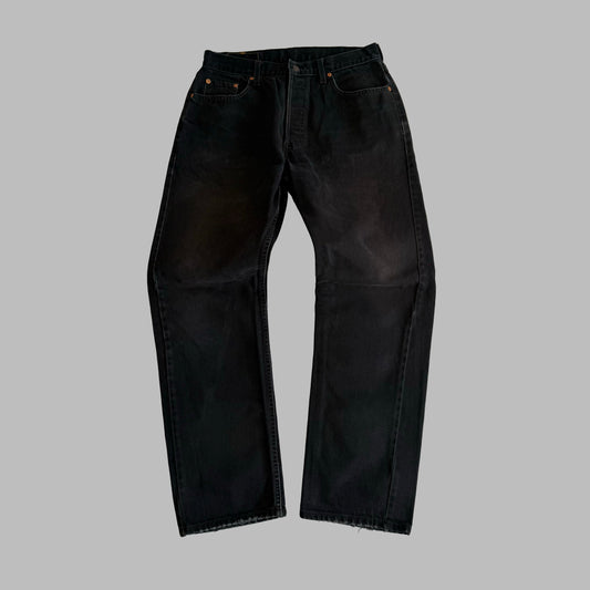 90s Levis Paper Tag Wide Leg Jeans - 33 x 32