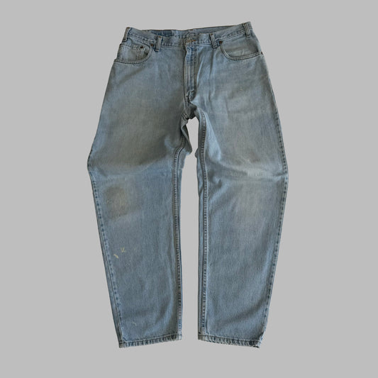 90s Levis 560 Paper Tag Barrel Jeans - 36 x 32