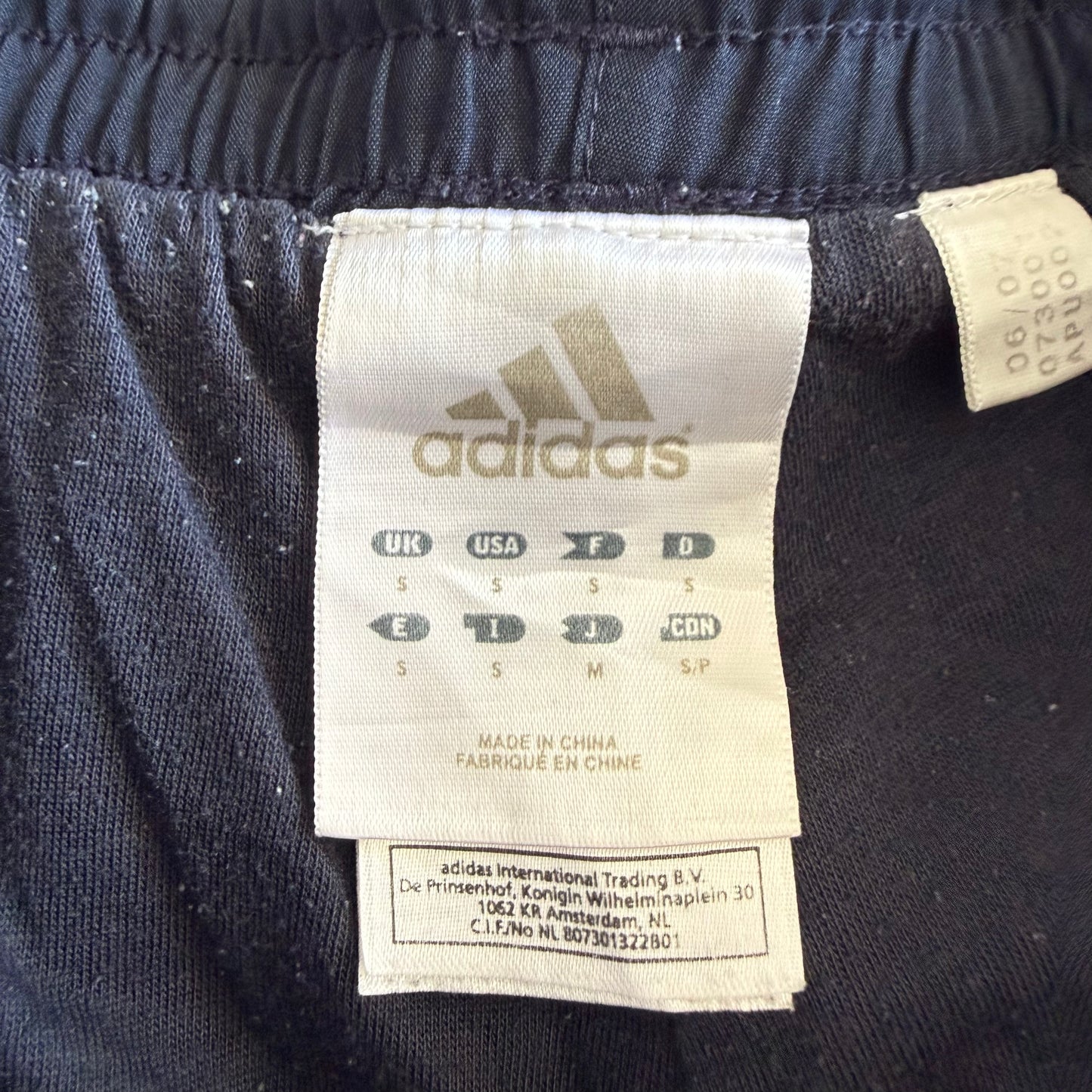 00s Adidas Wide Leg Track Pants - Small