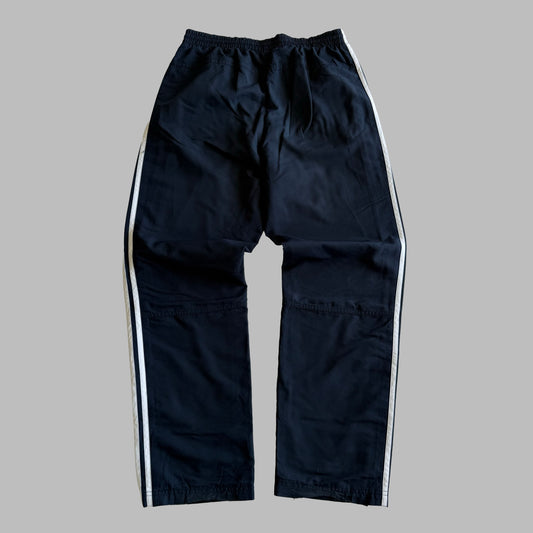 00s Adidas Wide Leg Track Pants - Small