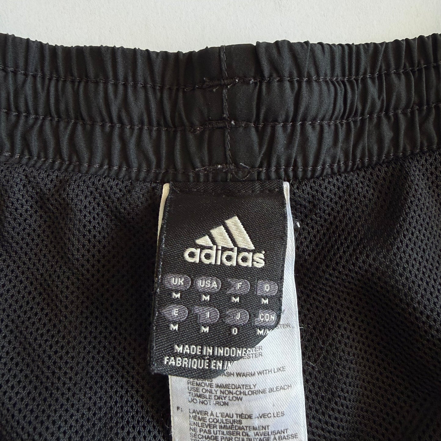 00s Adidas Wide Leg Track Pants - Medium