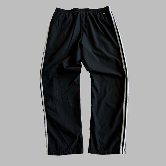 00s Adidas Wide Leg Track Pants - Medium