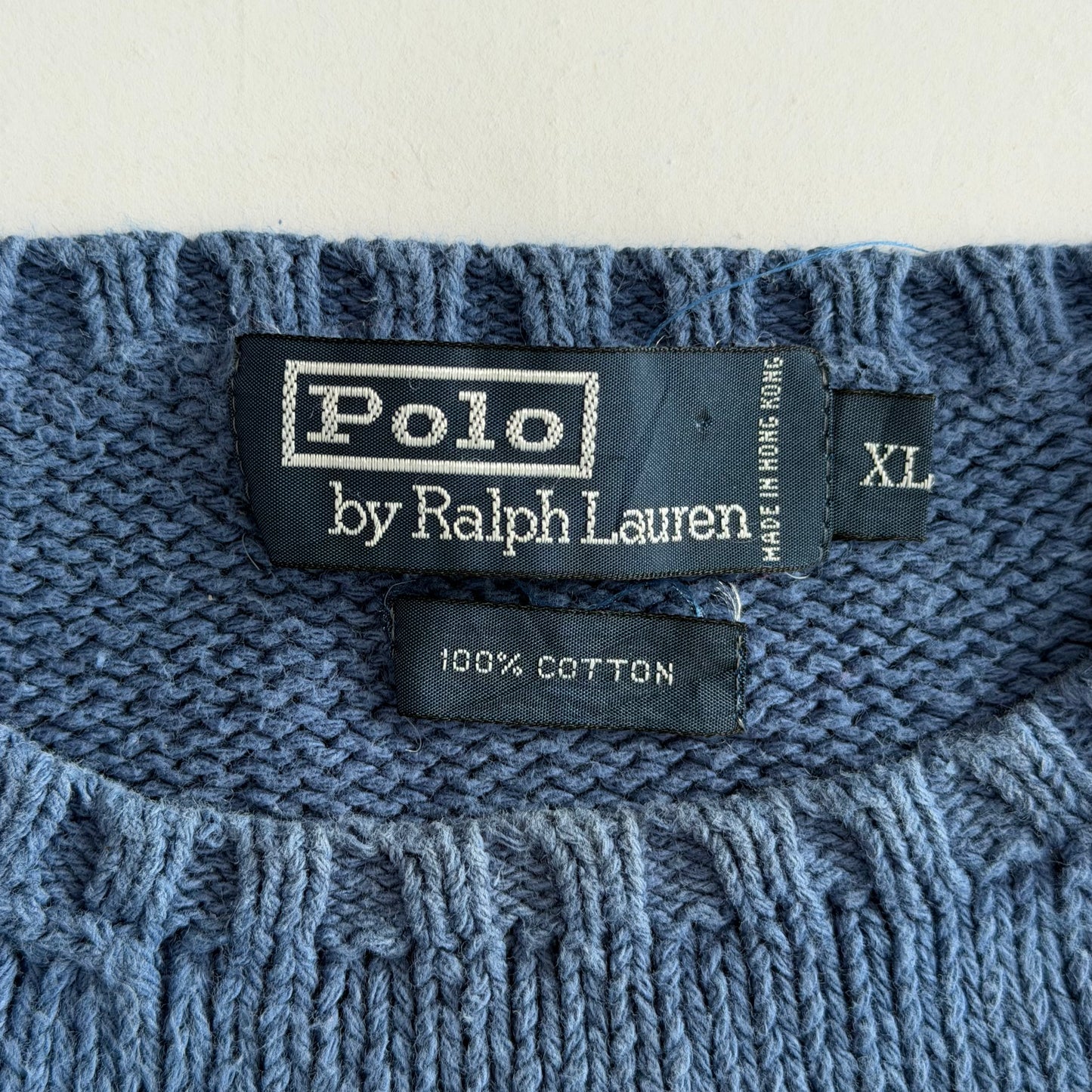 90s Polo Ralph Lauren Heavy Knit - XL