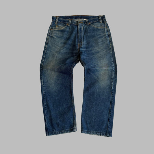 90s Levis 505 Paper Tag Wide Leg Jeans - 36 x 29