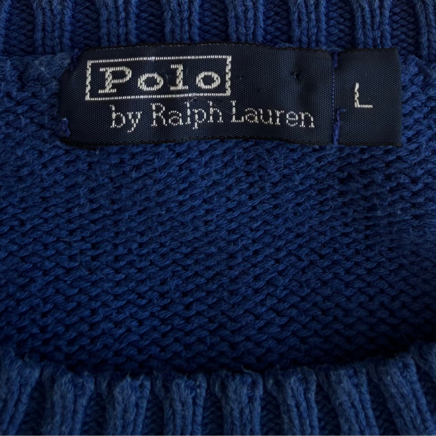 90s Polo Ralph Lauren Heavy Knit - L