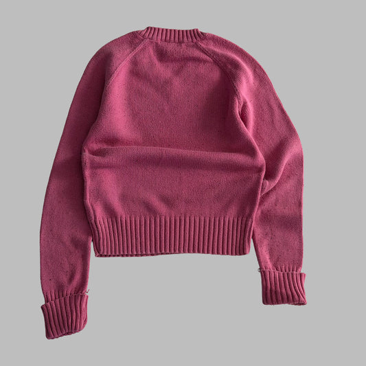 Y2K Polo Ralph Lauren Heavy Knit Sweater - M