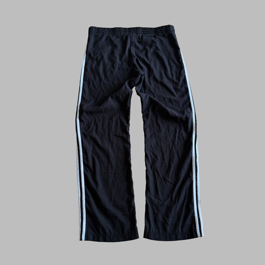 Y2K Adidas Three Stripe Track Pants - L