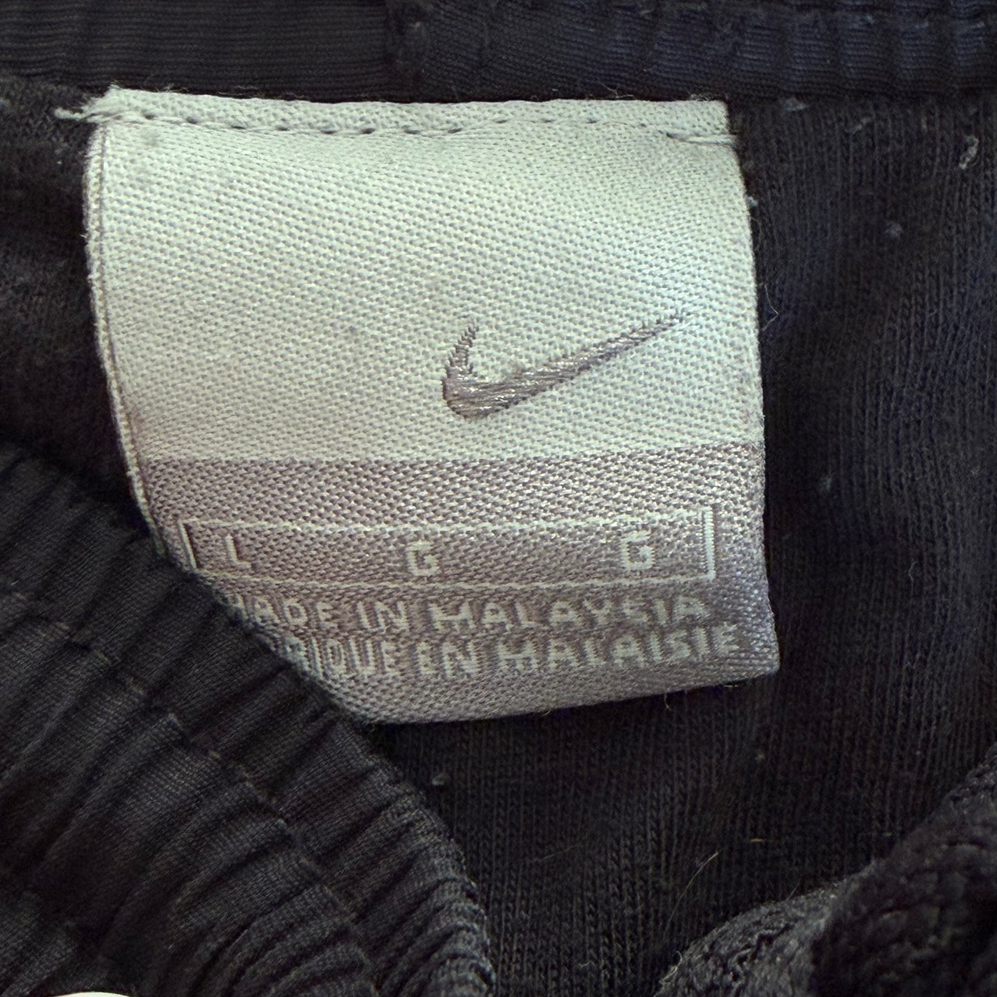 Y2K Nike Striped Wide Leg Track Pants - L