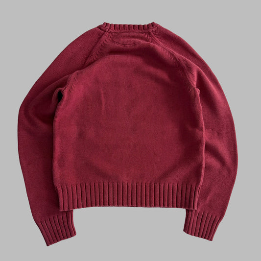 Y2K Polo Ralph Lauren Heavy Knit Sweater - M