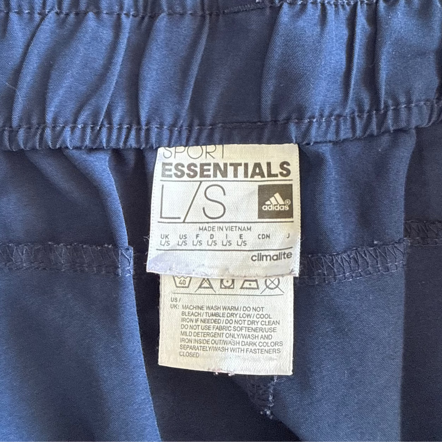 00s Adidas Wide Leg Track Pants - Medium