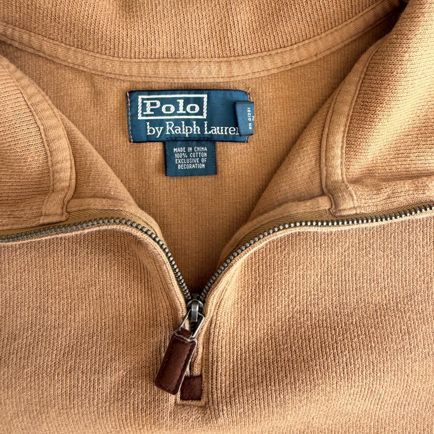 90s Polo Ralph Lauren Quarter Zip - XL